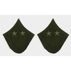Петлицы полевые. ГЕНЕРАЛ-МАЙОР, обр. 1941 г.